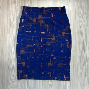 Women’s pencil skirt blue